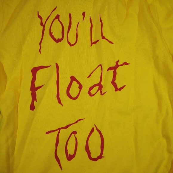 Vans x IT "You'll Float Too - Terror" Pullover Hoodie Men's M Pennywise - Picture 5 of 11